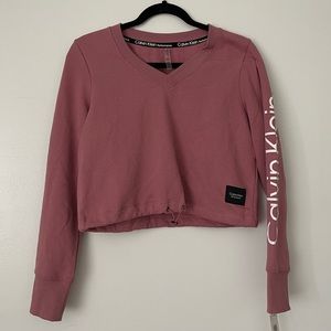 Calvin Klein Performance Cropped Sweatshirt